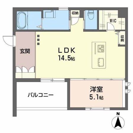 ヴィアソーレ光陽の物件間取画像